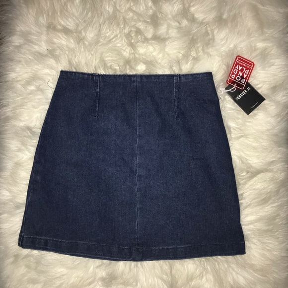 LAST CHANCE❗️ F21 denim skirt - Picture 2 of 6